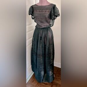 Lace/Organza Cocktail Dress